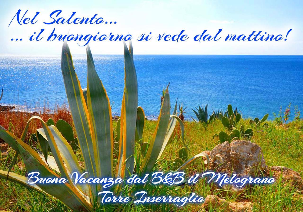B&B Il Melograno Salento Torre Inserraglio ภายนอก รูปภาพ